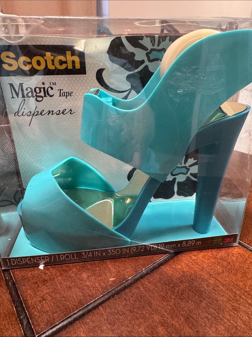 Scotch Teal High Heel Tape Dispenser